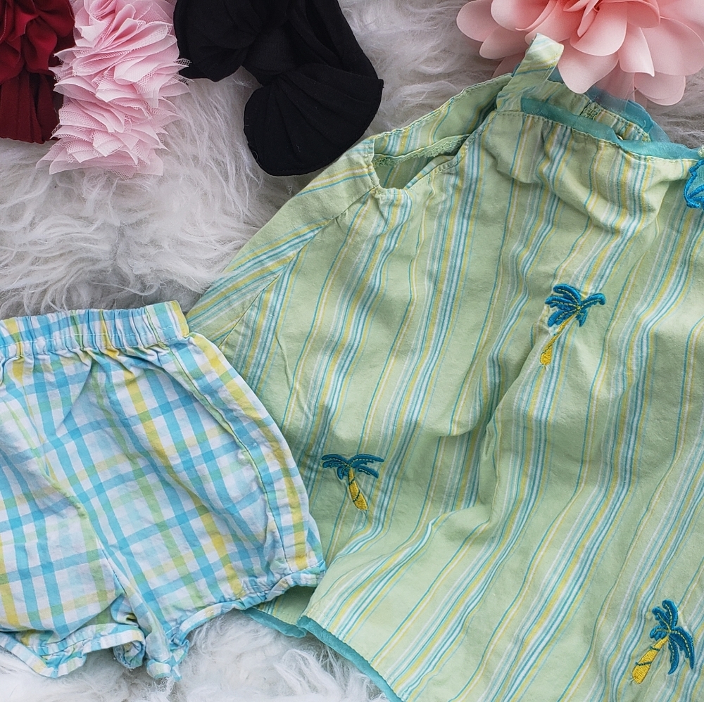Adorable tank and short set